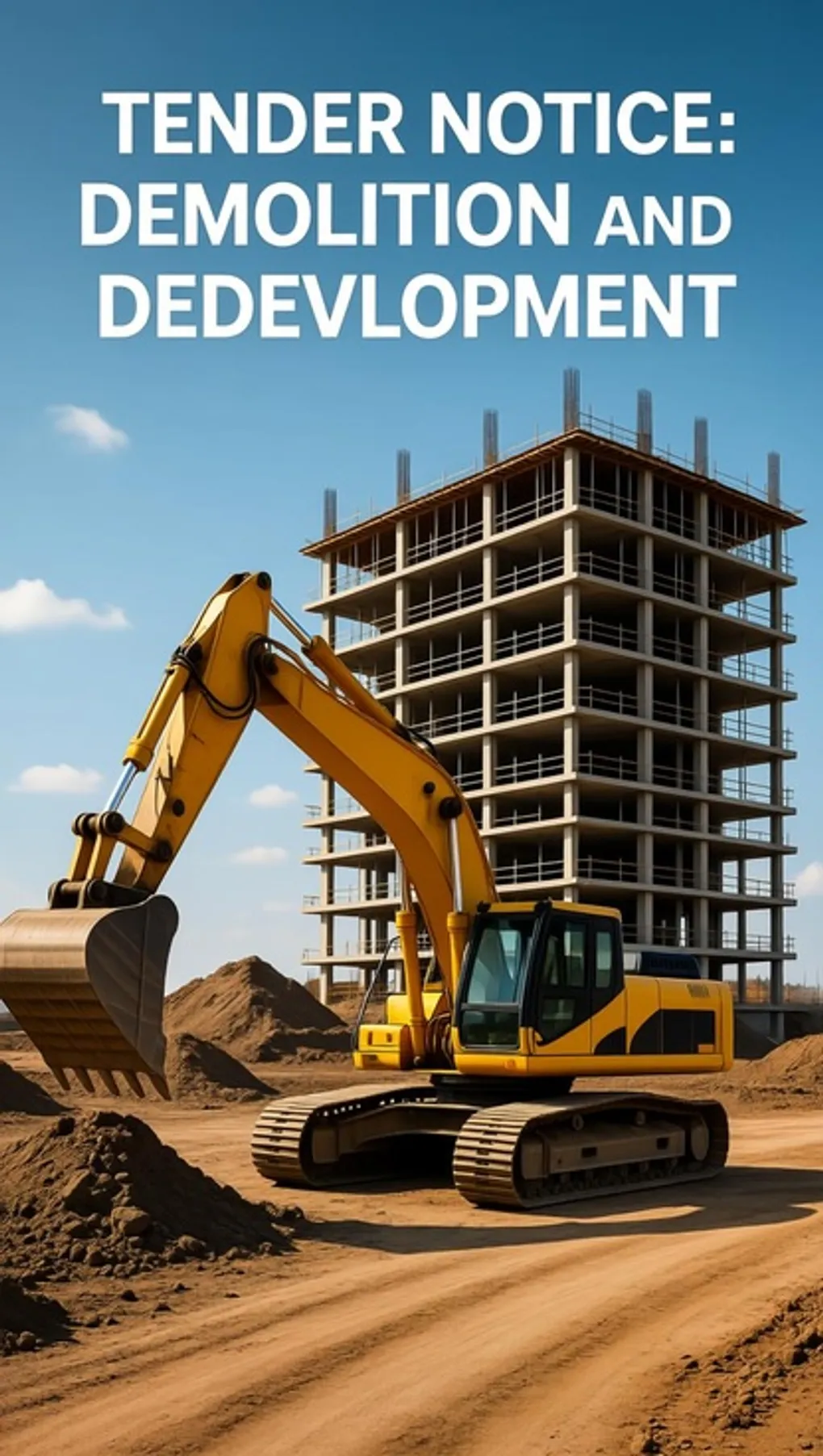 Redevelopment Tender Notice Hero Image